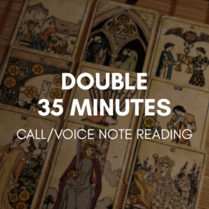Double 35-minutes tarot readings