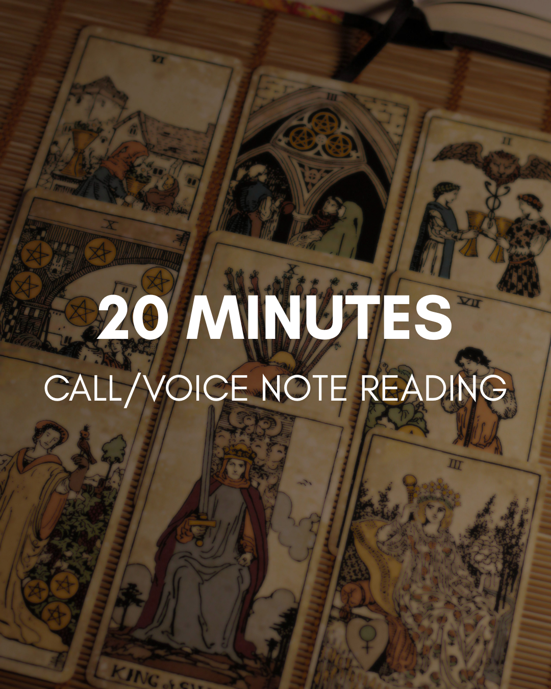 20 minutes Tarot Reading